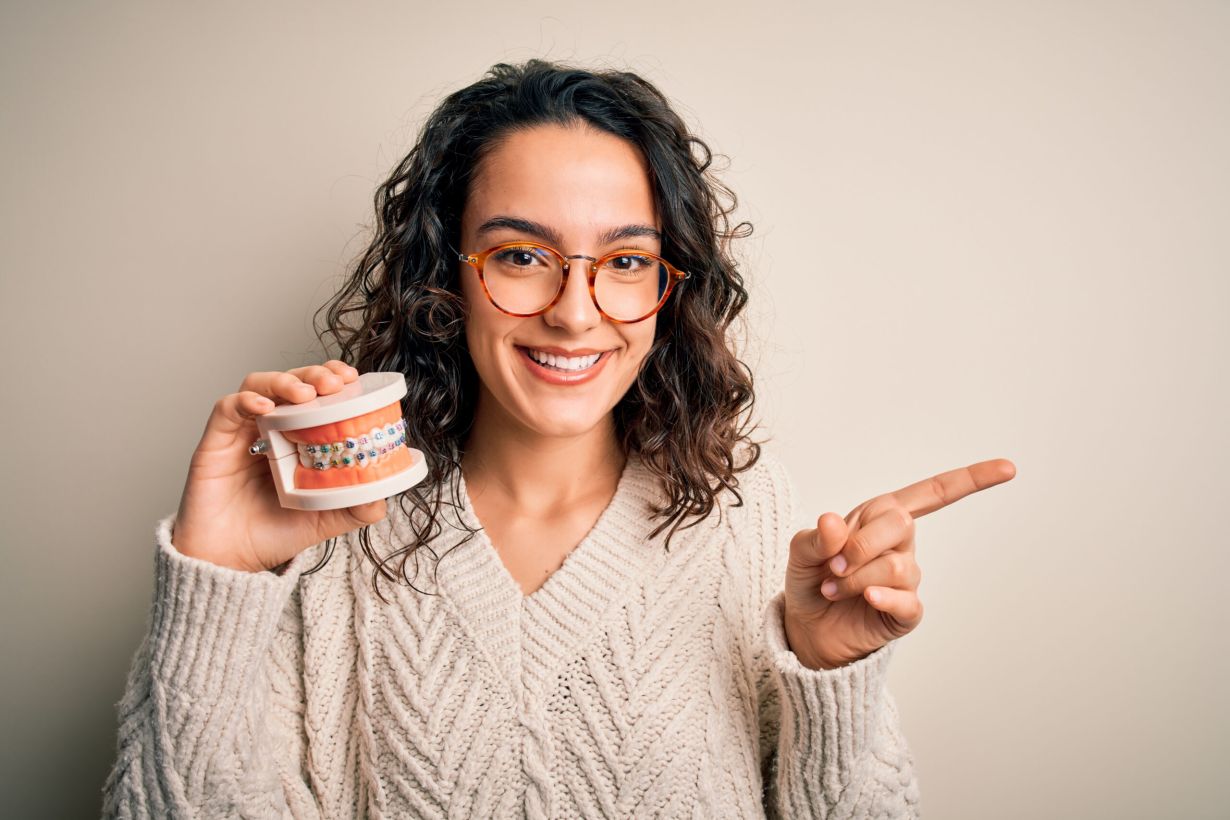 Beschwerden während der Behandlung mit einer festen Zahnspange